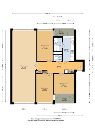 Chopinlaan 27, 9722 KB Groningen - Appartement - 2D.jpg