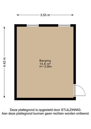 Chopinlaan 27, 9722 KB Groningen - Berging - 2D.jpg
