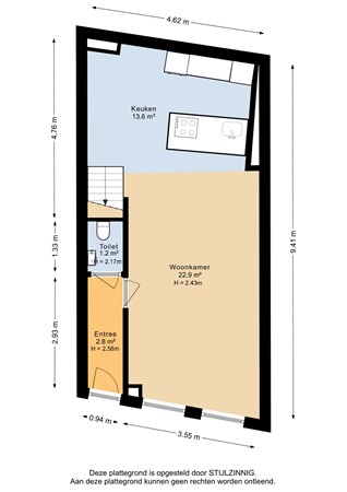 Meeuwerderweg 49, 9724 EN Groningen - Begane grond - 2D.jpg