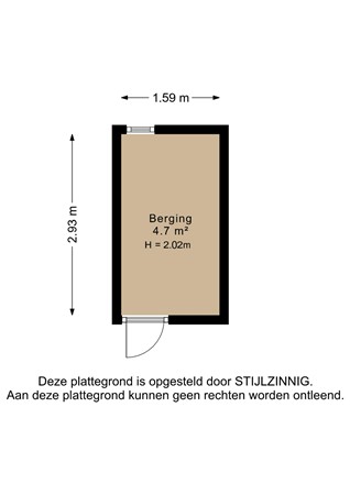 Nieuwe Boteringestraat 1-13, 9712 PD Groningen - Berging - 2D.jpg