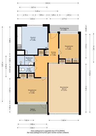 Hora Siccamasingel 56A, 9721 HR Groningen - Appartement - 2D.jpg
