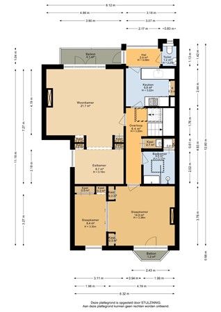 Wassenberghstraat 38B, 9718 LM Groningen - Tweede verdieping - 2D.jpg