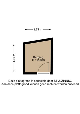 Helperveste 10, 9721 BJ Groningen - Berging - 2D.jpg