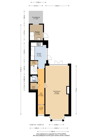 Prinsesseweg 40, 9717 BJ Groningen - Begane grond - 2D.jpg