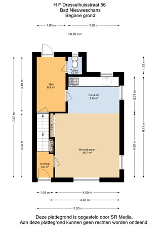H.F.Dresselhuisstraat 56, 9693 AN Bad Nieuweschans - Begane grond - 2D.jpg