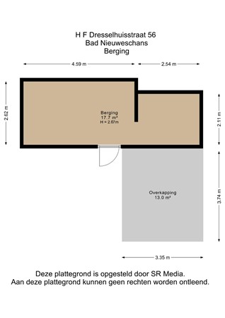 H.F.Dresselhuisstraat 56, 9693 AN Bad Nieuweschans - Berging - 2D.jpg