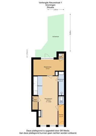 Verlengde Nieuwstraat 1, 9724 HA Groningen - Situatie - 2D.jpg