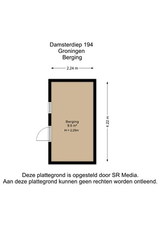 Damsterdiep 194, 9713 EN Groningen - Berging - 2D.jpg