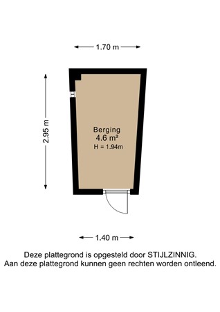 Nieuwe Boteringestraat 1-1, 9712 PD Groningen - Berging 2 - 2D.jpg