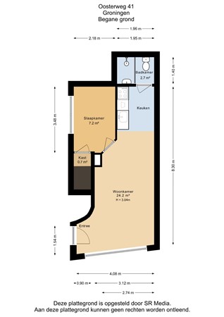 Oosterweg 41, 9724 CC Groningen - Begane grond - 2D.jpg