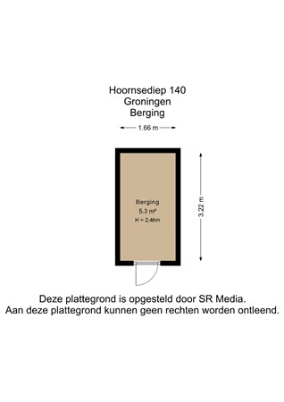 Hoornsediep 140, 9725 HP Groningen - Berging - 2D.jpg