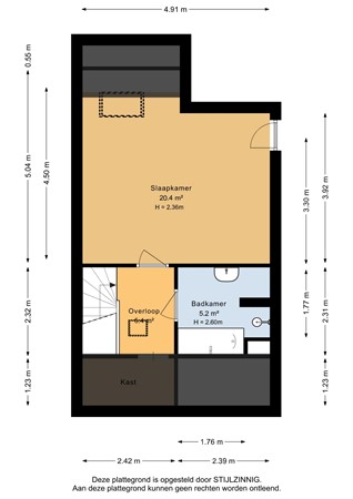 Moesstraat 157, 9741 AS Groningen - Derde verdieping - 2D.jpg