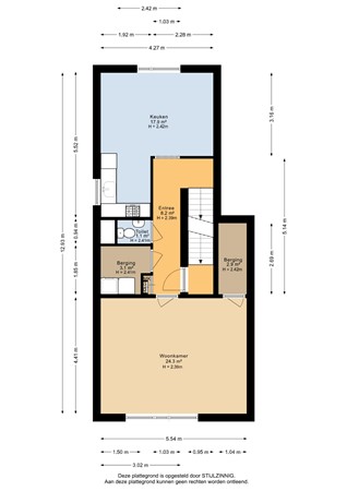 Kraneweg 7-1, 9718 JC Groningen - Tweede verdieping - 2D.jpg