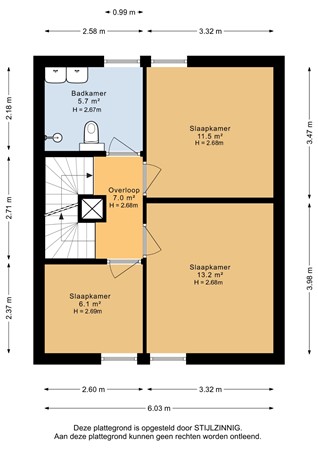 Bandoengstraat 29, 9715 NA Groningen - Eerste verdieping - 2D.jpg