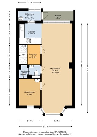 Rijnstraat 7A, 9725 EP Groningen - Appartement - 2D.jpg