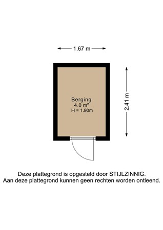 Hermanstraat 29, 9716 HJ Groningen - Berging - 2D.jpg