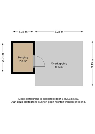 Korreweg 175, 9714 AJ Groningen - Berging - 2D.jpg