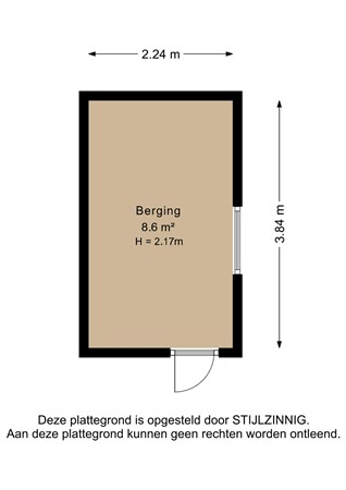 Korreweg 175, 9714 AJ Groningen - Berging 1 - 2D.jpg
