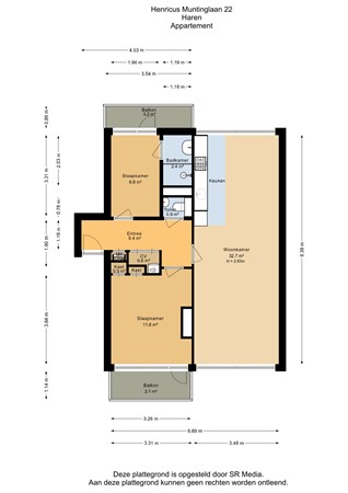 Henricus Muntinglaan 22, 9751 PW Haren Gn - Appartement - 2D.jpg