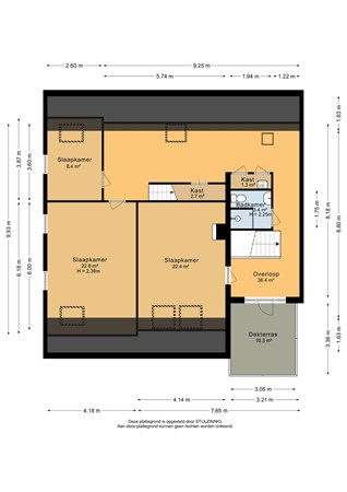 Engelberterweg 85, 9723 EL Groningen - Eerste verdieping - 2D.jpg