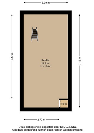 Engelberterweg 85, 9723 EL Groningen - Kelder - 2D.jpg