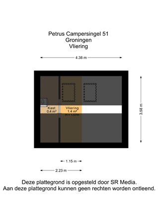 Petrus Campersingel 51, 9713 AD Groningen - Vliering - 2D.jpg