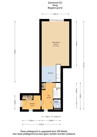 Zandvoort 2C, 9331 JJ Norg - Begane grond - 2D.jpg