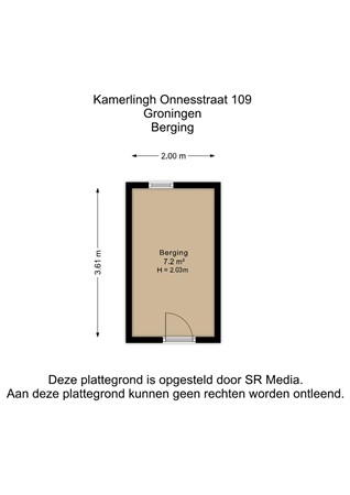 Kamerlingh Onnesstraat 109, 9727 HH Groningen - Berging - 2D.jpg