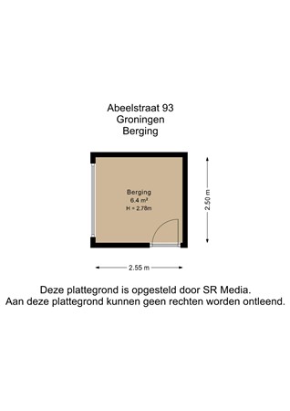 Abeelstraat 93, 9741 EE Groningen - Berging - 2D.jpg