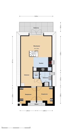 Kapelstraat 9C, 1404 HT Bussum - 