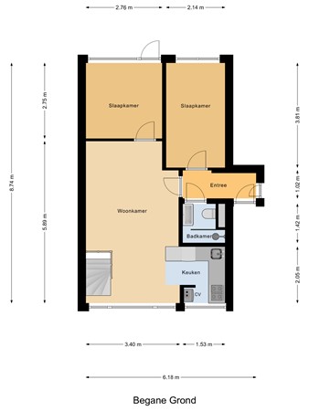 Deensestraat 58A, 3028 GL Rotterdam - 