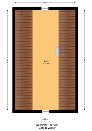 Geerweg 1, 2461 TS Ter Aar - Garage Zolder - 2D.jpg