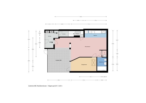 Zuideinde 40B, 2371 BW Roelofarendsveen - Begane grond.jpg