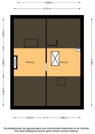 Achterweg 62, 2376 AZ Nieuwe Wetering - Vliering - 2D.jpg