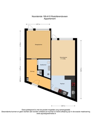 Noordeinde 189A10, 2371 CS Roelofarendsveen - Appartement - 2D.jpg