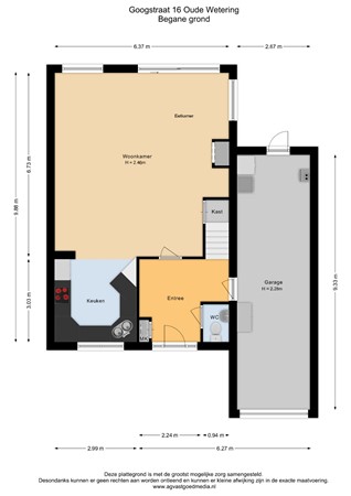 Googstraat 16, 2377 BG Oude Wetering - Begane grond - 2D.jpg