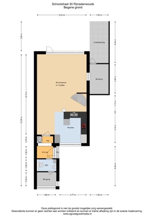 Schoolstraat 30, 2465 AM Rijnsaterwoude - Begane grond - 2D.jpg