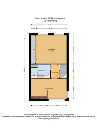 Schoolstraat 30, 2465 AM Rijnsaterwoude - 1e Verdieping - 2D.jpg