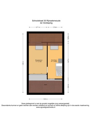 Schoolstraat 30, 2465 AM Rijnsaterwoude - 2e Verdieping - 2D.jpg