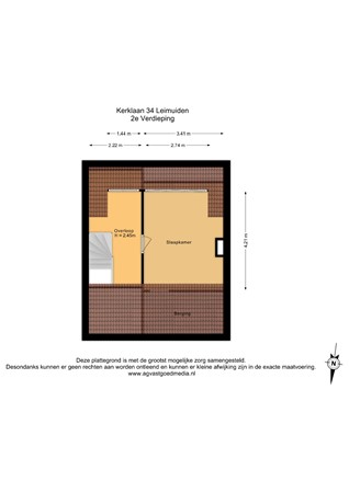 Kerklaan 34, 2451 CG Leimuiden - 2e Verdieping - 2D.jpg