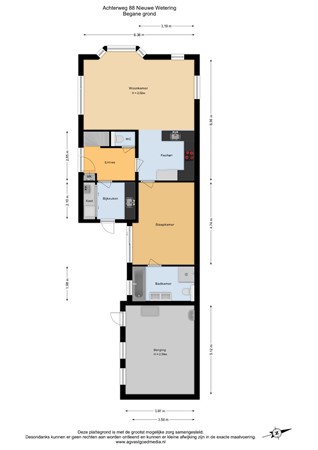 Achterweg 88, 2376 BA Nieuwe Wetering - Begane grond - 2D.jpg