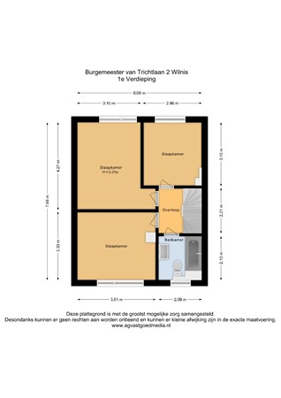 Burgemeester van Trichtlaan 2, 3648 VH Wilnis - 1e Verdieping - 2D.jpg