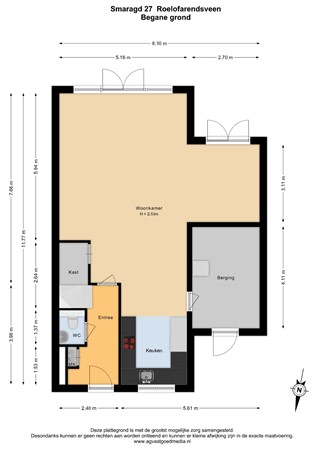 Smaragd 27, 2371 LA Roelofarendsveen - Begane grond - 2D.jpg