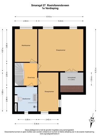 Smaragd 27, 2371 LA Roelofarendsveen - 1e Verdieping - 2D.jpg