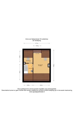Anna van Saksenstraat 16, 2351 RL Leiderdorp - 2e Verdieping - 2D.jpg