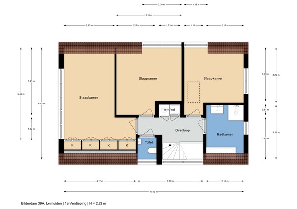 Bilderdam 39A, 2451 CX Leimuiden - 1e verdieping.jpg