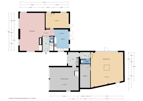 Noordeinde 175, 2371 CR Roelofarendsveen - Noordeinde 175 Roelofarendsveen - Begane grond.jpg