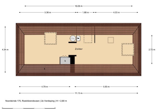 Noordeinde 175, 2371 CR Roelofarendsveen - Noordeinde 175 Roelofarendsveen - 2e Verdieping.jpg