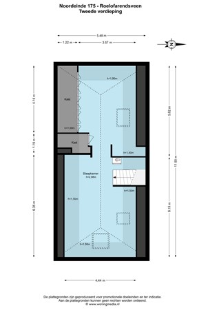 Noordeinde 175, 2371 CR Roelofarendsveen - Noordeinde 175 - Roelofarendsveen - 2e_verdieping - 2D.jpg