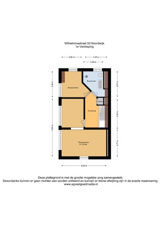 Wilhelminastraat 53, 2201 KB Noordwijk - 1e Verdieping - 2D.jpg